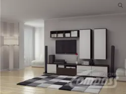 Хонаи истиқоматӣ девори wenge дохилӣ