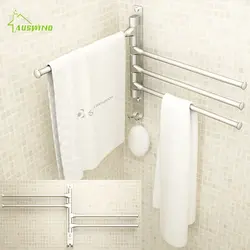 How to hang towels in the bathroom photo