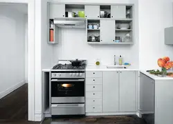 Kitchen interior with gas