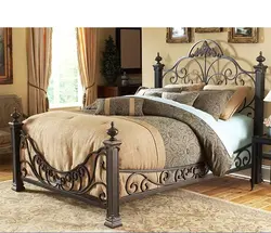 Wrought iron bedroom photo