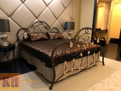 Wrought iron bedroom photo