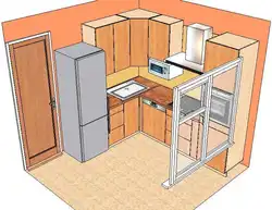 Kiçik bir mətbəx fotoşəkilində bütün avadanlıqları necə yerləşdirmək olar