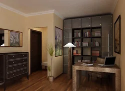 Modern interior living room office