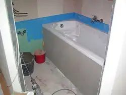 Паэтапны рамонт ваннаў фота