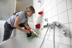 Step by step bathtub renovation photo
