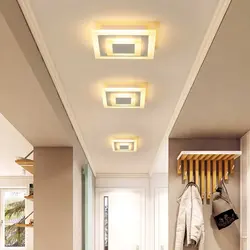 Фотосуреті Бар Аспалы Төбедегі Пәтердегі Дәліздегі Жарықтандыру