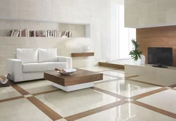 Floor tiles throughout the apartment photo