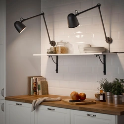 Sconces for the kitchen on the wall photo