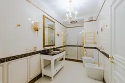 Бело Золотая Ванна Фото
