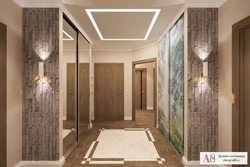 Corridor design in a two-room apartment