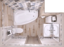 Sherwood tile bathroom design