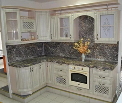 Royal Opal Countertop In The Kitchen Interior