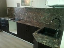 Royal Opal Countertop In The Kitchen Interior