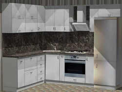 Royal opal countertop in the kitchen interior
