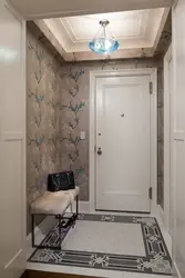 Floor design in a small hallway photo
