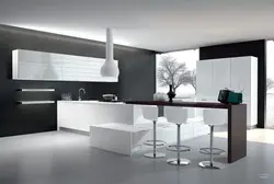 Müasir mətbəx dizaynı minimalizm