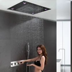 Photo Of A Bathtub With A Rain Shower