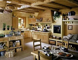 Provence ölkə üslubunda mətbəx daxili