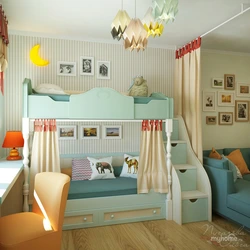Bedroom with child design