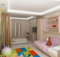 Bedroom with child design