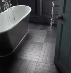 Bathroom flooring design