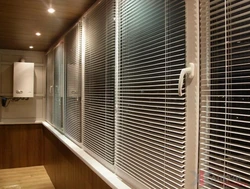 Modern photo loggia blinds