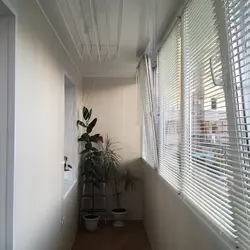 Modern photo loggia blinds