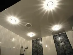 Room lighting photo bathroom with tension