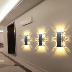 Modern Sconces In The Hallway Photo