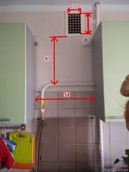 How to attach a hood in the kitchen photo