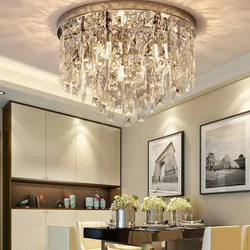 Ceiling chandeliers for suspended ceilings in the living room photo interior