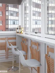 Дызайн падваконніка кухня балкон