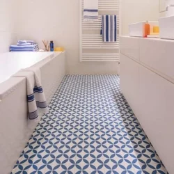 Linoleum bath photo