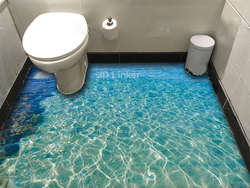 Linoleum Bath Photo