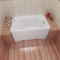 Linoleum bath photo