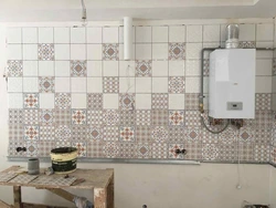 Cerama marazzi tiles in the kitchen interior