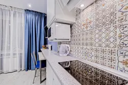 Oshxonaning ichki qismidagi kerama marazzi plitkalari
