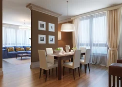 How to separate the kitchen and living room photo