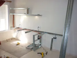 Gipsokartadan tayyorlangan oshxonalarning fotosurati