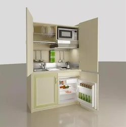 Quraşdırılmış mini mətbəx şəkilləri