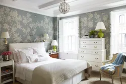 Fashionable wallpaper for bedroom walls photo