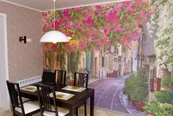 What photo wallpaper for the kitchen photo
