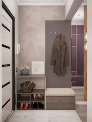Photo of the interior of the hallway in the studio apartment