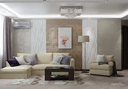 Design in coffee tones for living room
