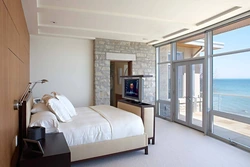 Bedroom design if the bed is opposite the window