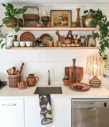 Decorative items for kitchen interior