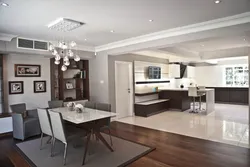 Lighting options for kitchen living room with suspended ceilings photo