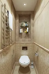 Toilet renovation design photo without bathtub