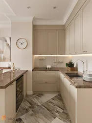 Kitchens in nude tones photo