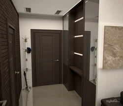 Photo of the hallways of 2-room apartments